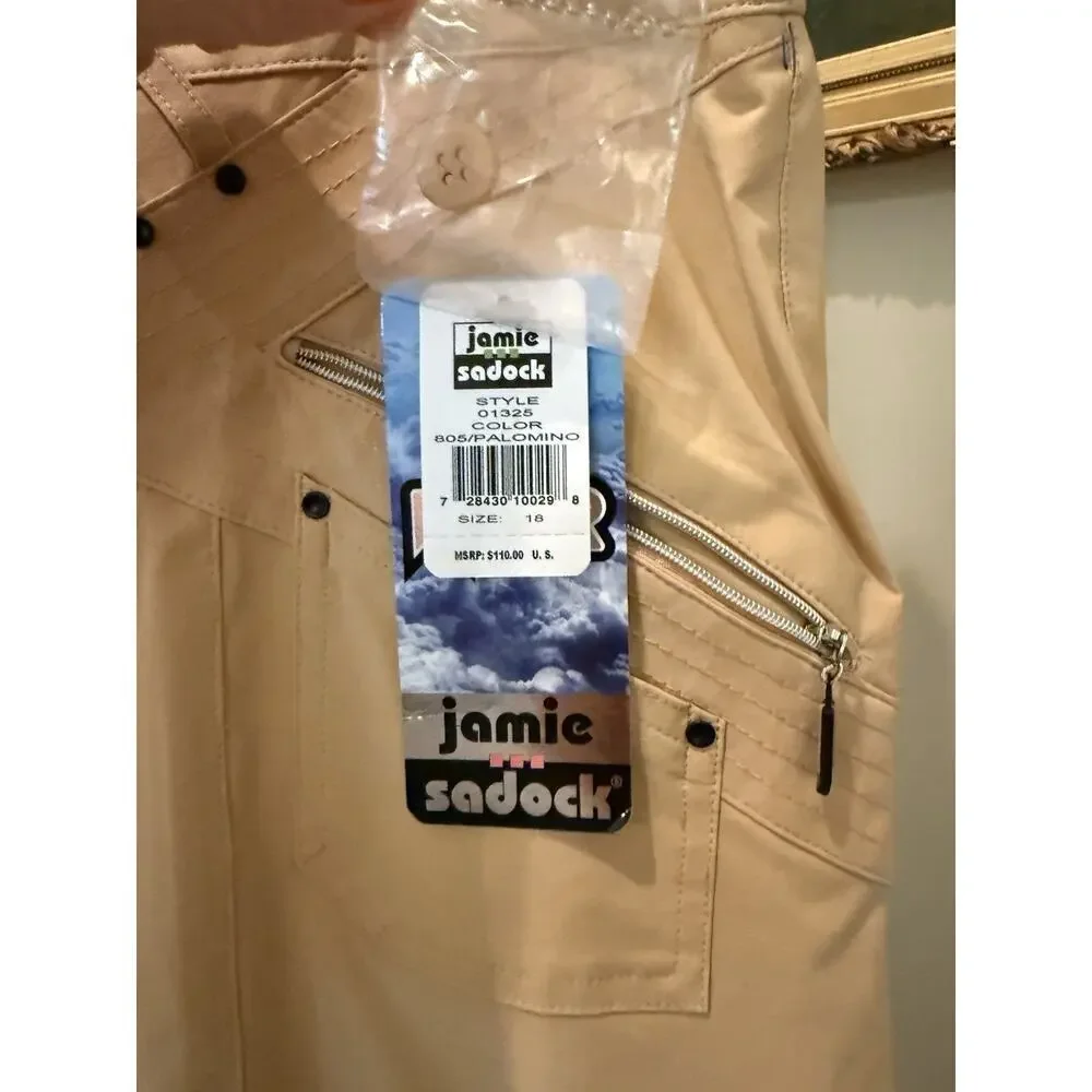 Jamie Sadock Palomino Golf Skirt Tan Size 18 - Picture 5 of 7